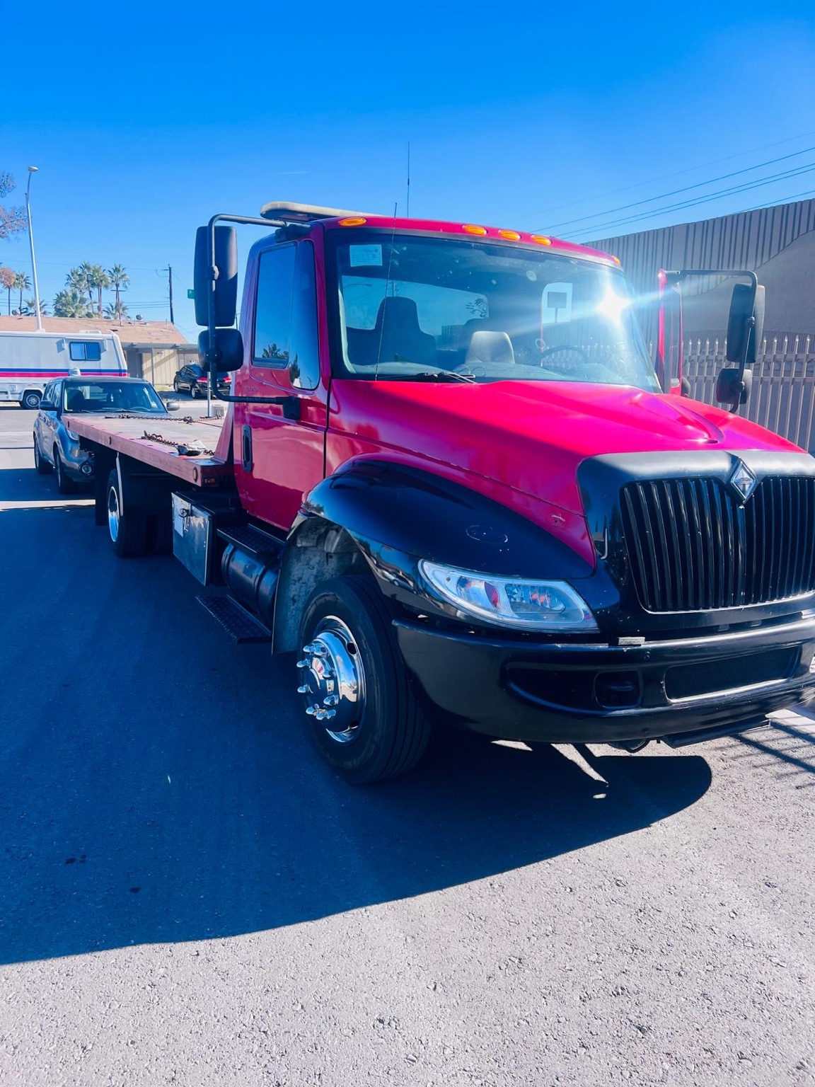 Flatbed tow truck Las Vegas
